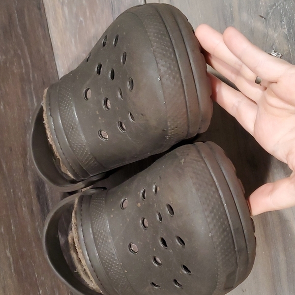 Crocs Men Comfort Insulated lined clogs sz 12 shoes - Picture 4 of 11